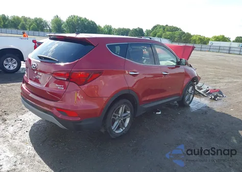 2018 Hyundai Santa Fe Sport z USA, uszkodzony, nr VIN 5XYZTDLB0JG556727